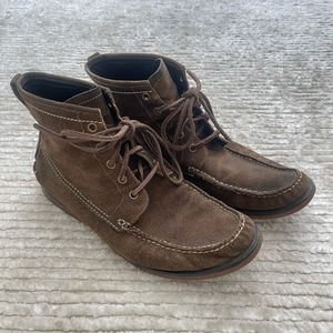 John Varvatos USA - boat shoe style high top